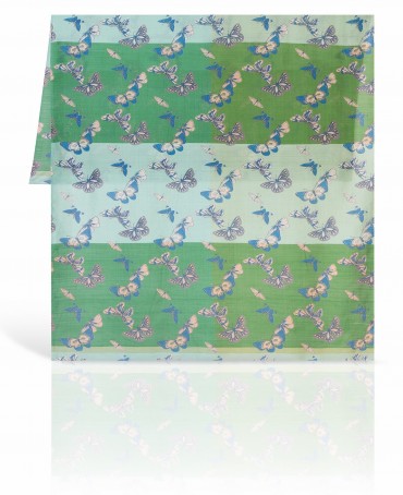 Палантин Женский SN-BUTTFL.2/TURQU